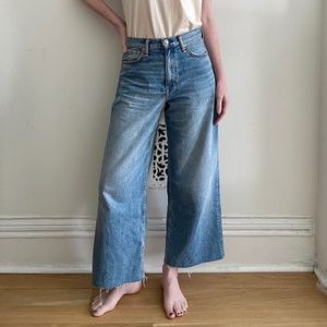 Rag & Bone Andi Ankle Wide Leg - Quinn Size 27